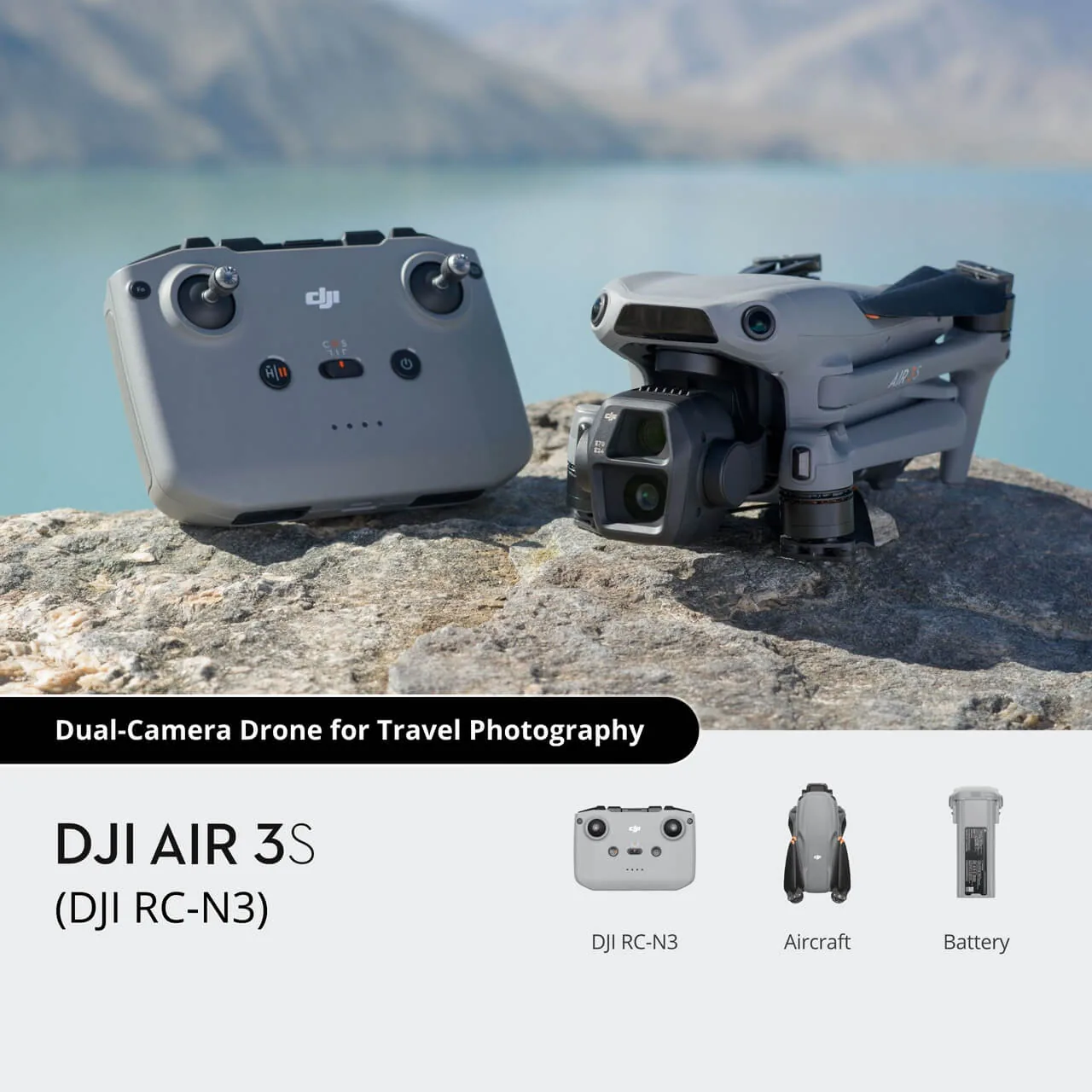 ActiveTrack 360 i duży zasięg, DJI Air 3S